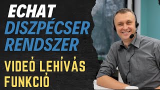 eChat Irányító és Diszpécser Rendszer videó lehívás funkció  Anico Adóvevő Shop [upl. by Saum234]