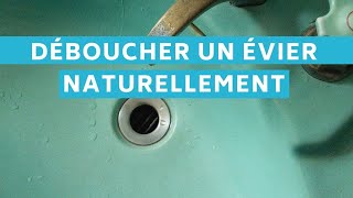 Déboucher un évier naturellement [upl. by Retsae]