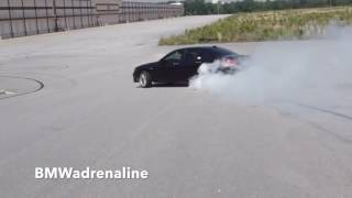 BMW ALPINA B7 E65 DRIFT SLIDE SMOKE  BMWadrenaline [upl. by Oisorbma]