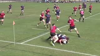 Jacob Hall Rugby Highlights 202324 [upl. by Atsyrt]