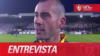 Entrevista a Alain Arroyo tras el Barakaldo CF 13 Valencia CF [upl. by Arze]