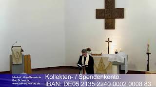 Gottesdienst 29092024 MartinLutherGemeinde Bad Schwartau [upl. by Holds]