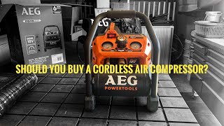 AEG 18V air compressor review [upl. by Lona]