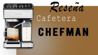 🚀🚀Análisis y Revisión de la cafetera Chefman Espresso Características Ventajas y Desventajas [upl. by Schouten239]