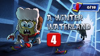 SpongeBob Patty Pursuit  A Winter Waterland  Advanced Snow Course  Part 04 [upl. by Rodoeht]