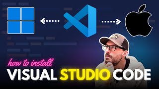 Installing Visual Studio Code on Mac and Windows StepbyStep [upl. by Seigel]