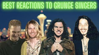 Best of People Reacting to Grunge Singers [upl. by Nawd453]