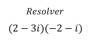 Multiplicación de números complejos  ejercicio 1 [upl. by Lashoh835]