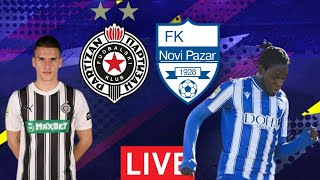 🔴🎙️PARTIZAN 20 NOVI PAZAR UŽIVO  🏆29 KOLO  🇷🇸MOCART BET SUPER LIGA SRBIJE [upl. by Baxy733]