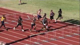 Arizona Div II State Title 2011  110m High Hurdles [upl. by Aslehc]