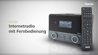 Hama Internetradio quotIR110quot InternetradioMultiroomAppSteuerung [upl. by Poulter]