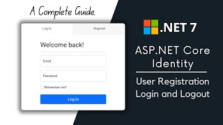 AspNet Core MVC amp Identity UI  User Registration and Login [upl. by Schuyler]