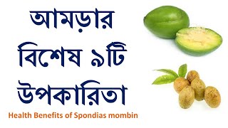 Amrar upokaritaআমড়ার উপকারিতাamrar gunagunBest Bangla VideosHealth benefits of Spondias mombin [upl. by Aiciles]