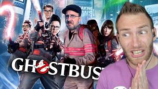 AN ALL FEMALE GHOSTBUSTERS Reacting to quotGhostbusters 2016quot by Nostalgia Critic [upl. by Bren]