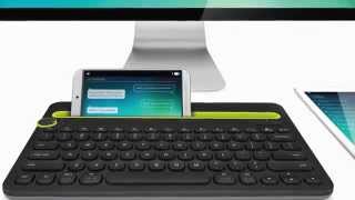 First Setup of the Logitech K480 MultiDevice Keyboard [upl. by Earej]