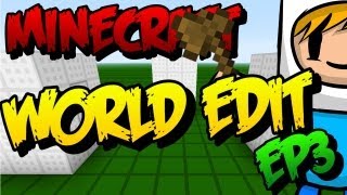 Minecraft  World Edit  copy e paste  EP3 [upl. by Yolane611]