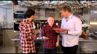 Gordon Ramsay Christmas Cookalong Live 2011 Part 4 [upl. by Bradley918]