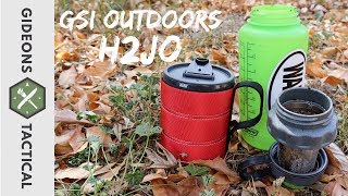 Make Coffee In Your Water Bottle GSI Outdoors H2JO [upl. by Lippold]