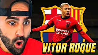 How Good Is Barcelonas New Brazilian WONDERKID Vitor Roque [upl. by Aline]