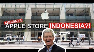 CEO Apple Tim Cook ke Indonesia Mau Buka Apple Store Resmi di Indonesia😱🔥 [upl. by Dnalevelc]