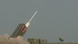 Pakistan tests new shortrange nuclear missile [upl. by Adnolor677]