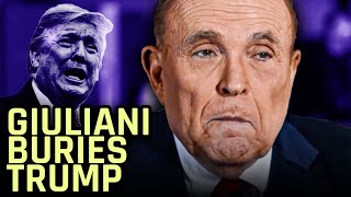 Giuliani Throws Trump Under The Bus During Bankruptcy Proceedings [upl. by Ruella]