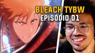 BLEACH THOUSANDYEAR BLOOD WAR  EPISÓDIO 01  REACT DO ANIME [upl. by Pisarik541]