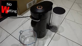 How to Empty water for storage Nespresso Vertuo Plus  Easy guide [upl. by Mapel780]