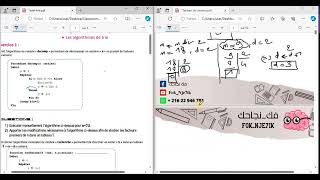 3éme info  série Arithmétique et trie [upl. by Demitria]