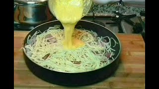 İTALYAN SPAGHETTİ CARBONARA [upl. by Aniham231]