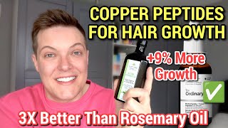 This Actually Works  COPPER PEPTIDES FOR HAIR GROWTH [upl. by Isidora]