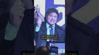 Terremoto político Javier Milei gana las primarias en Argentina [upl. by Innaig784]