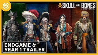 Skull and Bones Endgame amp Year 1 Roadmap Trailer [upl. by Rimahs449]