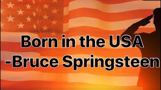 Born In The USABruce Springsteen [upl. by Vachil705]