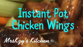 Instant Pot chicken Wings From Frozen Unbelievably good [upl. by Thebault]