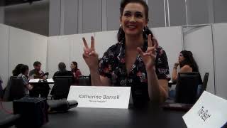 Wynonna Earp  Katherine Barrell  NYCC 2024 [upl. by Gnahk]