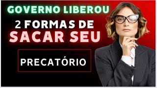 Governo LIBERA SAQUE de Precatórios  COMO SABER SE MEU PRECATÓRIO ESTÁ LIBERADO  Precatório 2024 [upl. by Nisse]