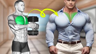 7 Dumbbell Chest Workout  Effective Exercises [upl. by Zeugirdor]