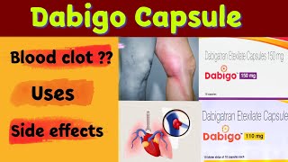 dabigatran etexilate capsule in hindi  dabigo 110 mg tablet hindi [upl. by Amir148]