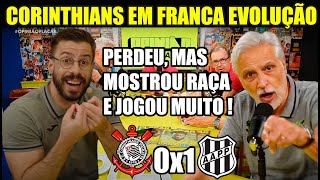 CORINTHIANS MESMO PERDENDO MOSTROU EVOLUÇÃO  CORINTHIANS 0X1 PONTE PRETA [upl. by Nnylf]