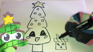 Disegniamo e Coloriamo un Albero di 🎄Natale🎄 [upl. by Spike]