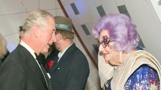 Barry Humphries best moments pranking and teasing the royals [upl. by Mmada]