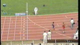 Maurizio Damilano 19870730 Camp Italiani di Atletica Roma Stadio Olimpico 3° Giornata Marcia 15Km [upl. by Ailero285]