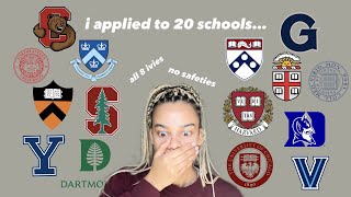 COLLEGE DECISION REACTIONS 2023 harvard yale uchicago  more [upl. by Nuajed628]