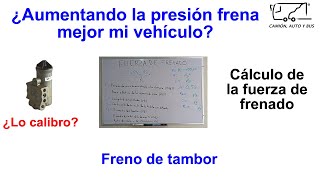 ¿Cómo calcular los frenos  frenos de aire [upl. by Euqnom]