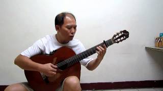 MrChen 愛是憂鬱 Love is BLUE 法國香頌 吉他演奏 classcial guitar [upl. by Endres]