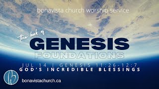 Bonavista Church Livestream  July 14 2024 [upl. by Tewell]