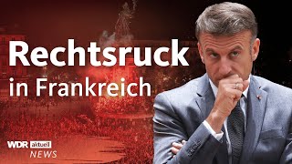 Wahlen in Frankreich Schock für Macron  WDR aktuell [upl. by Turk54]