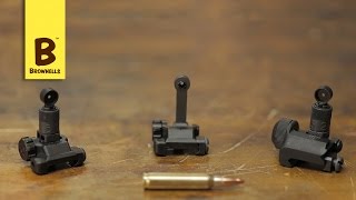 Knights Armament Micro Rear Sights [upl. by Ahsaret]