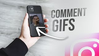 How to Comments Gifs on Instagram explained [upl. by Amelie244]